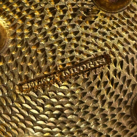 Vintage select imports brass chakra crystal stone tree bonsai - Picture 9 of 10